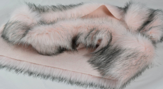 Umělá kožešina růžová,evropský výrobce, šíře 150 cm